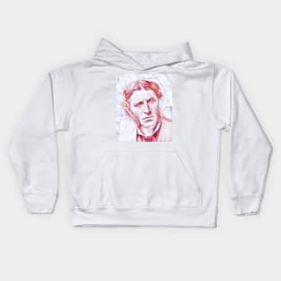 Matthew Arnold Portrait | Matthew Arnold Artwork | Line art Kids Hoodie